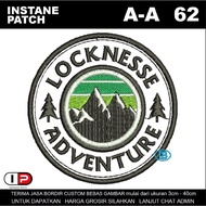 A-A62 SUPER PREMIUM EMBROIDERED PATCH EMBLEM - I PATCH