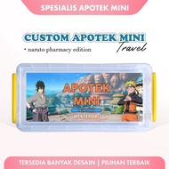 Custom Pharmacy Mini Travel Gift Box Sticker - Naruto Pharmacy