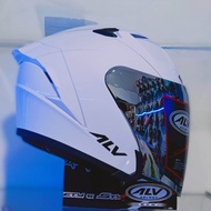 HELM ALV ULTRON SOLID WHITE ALV ULTRON ORIGINAL TERMURAH