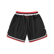 Roaring Little Eyes JD Chicago Bulls Mesh Embroidered Casual Shorts