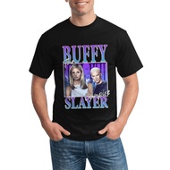 Buffy The Vampire Slayer Trendy Plus Size Cotton T Shirt With Relaxed Style