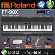 Roland FP-90X 88 Keys Portable Digital Piano with Wood Hammer Action and Acoustic Projection - Black (FP90X FP90 X FP 30X)