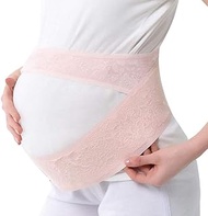 Maternity Support Belt - Pregnancy Belt Support Brace Pregnancy Abdominal Binder, Back/Waist/Abdomen Maternity Belt Adjustable Hernia belt (Color : B) (B) (A)