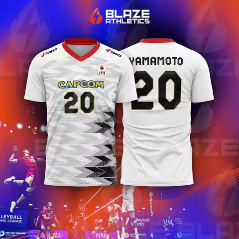 Japan Volleyball Jersey Men Women Clothes R.Takahashi No.21 Ishikawa No.14 Sports Casual Breathable 