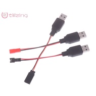 [UtilizingS] RC USB Charging 3.7V Lithium  Charger Cable USB To JST /SM / Futaba Plug Cable For 3Rc 