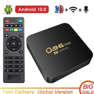 New WIFI 4K Q96 MAX Smart TV Box 2.4/5G Set-top Box Android 10.0 Global Media Player Android Quad Core Smart TV Box Medi