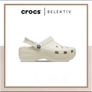 【พร้อมส่ง แท้💯%】Crocs Collection รองเท้าแตะ รองเท้าแฟชั่น CR W CS Platform Clog 206750-100 / 206750-2Y2 (2590)
