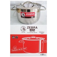 160143 Zebra Sauce Pot Cheffy 22cm Mirror Polishing Shiny (Shiny) SUS-304 stainless steel Zebra stai