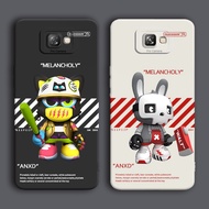 Shockproof Liquid Silicone Soft Case Samsung Galaxy J7 Prime J5 J2 Prime Cute Cartoon Bear Phone Cover