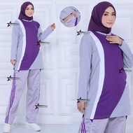 Paket Murah  Setelan Baju Olahraga wanita // Setelan Olahraga Muslimah