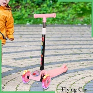 [Lzdjfmy2] 3 Wheel Scooter Self Balancing Kids Toy Kick Scooter for Park Activity Gifts