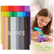 Biubee 32 Colors 3D Pen Filament Refills Compatible with 3Doodler Start+ Only - Safe & Low Temperatu