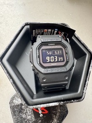 CASIO G-SHOCK GW-B5600 太陽能藍牙電波黑武士手錶