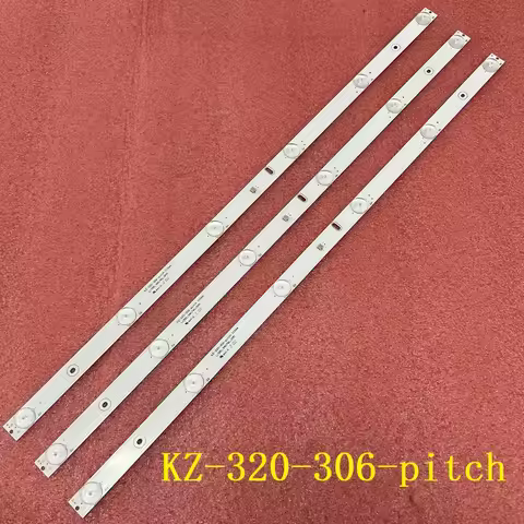 3pcs LED backlight for For Supra STV-LC32ST880WL TV LHD32D33TUK MBL-32035D306KZA-V1-115MM KZ-320-306