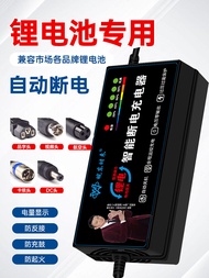 Smart Electric Vehicle Charger 48V 2A 60V 36V 72V 3A Universal Battery Carriage Vehicle Lithium Batt