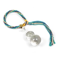 【正佳珠寶】綠幽靈 頂級滿天星幽靈 福祿葫蘆 90g 綠幽靈把件