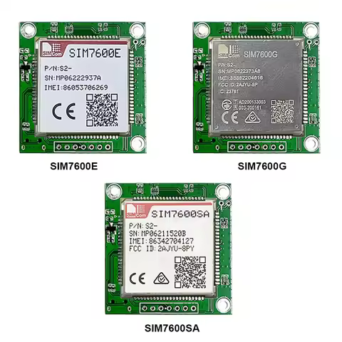 SIM7600E SIM7600G SIM7600SA Development Core Board SIMCOM 4G LTE CAT1 Module Support GNSS 4G Modem W
