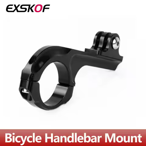 Aluminum Bike Bicycle Handlebar Mount For GoPro Hero 13 12 11 10 9 8 7 6 5 4 3 Insta360 X2 X3 X4 DJI