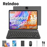 2025 Android Tablet PC, With Keyboard, Android 15 OS, 2-In-1 Tablet PC, 10.1 Inch Tablet, Includes M