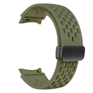 Geekthink không có khoảng cách Silicone dây đeo cho Samsung Galaxy WATCH 7/6/5/4 44mm 40mm Watch 5 P