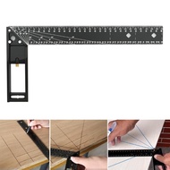 SV Carpenter Square L Square Right Angles Ruler Aluminum Square Ruler Woodworking