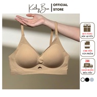 A36 [TYPE1] Back Size Bra Women's Ribbed KATHY BRA Rimless Foam 3cm Breathable No Invisible Edge