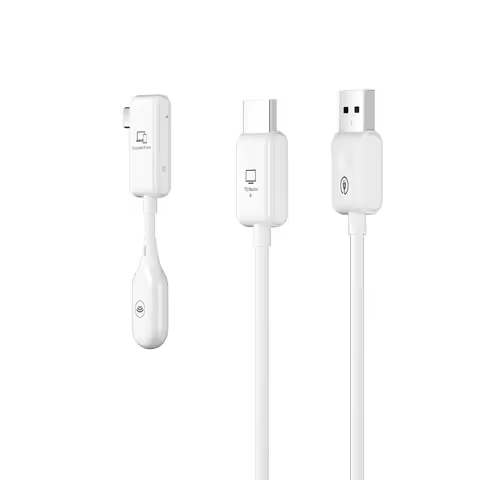 Cs7 Wireless Type C Transmitter HDMI Receiver Audio Video Extender Adapter for Iphone 15 16 Ipad Pro