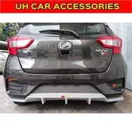 PERODUA MYVI NEW 2018-2020 [NO PAINT] REAR DIFFUSER LIP LIPS BODYKIT