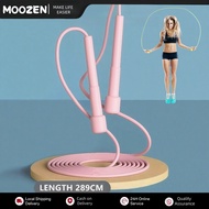MOOZEN 2 IN 1 Skipping Rope | Portable Active PVC | Jump Rope Fitness | Cardio Exercise | Adjustable