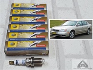 หัวเทียน Nissan  Cefiro A33 ( 2001 - 2004 ) ชุด 6 หัว ชนิดแพลทตินัม ระยะการใช้งาน 60000 กม Platinum Type Spark Plug : Hella PM7RC-10