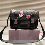 H I G Q U A L T Y [Cowhide Version+Gift Box Packaging] C O _ New Product Classic r a c k Postman Dis