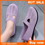 KDCOD* 1 Pair Low-top Lazy Shoes Daily Wear Women Hollow Out Loafers Hollow Out