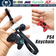 GANTUNGAN Dewi Accessories-Bag PS4 Game Console Shape / Gamepad Shaped Keychain / PS4 Stick motif Ke
