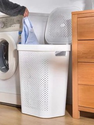 家用有蓋洗衣籃/髒衣服收納筐/特大號髒衣簍/玩具箱/髒衣籃髒衣桶(T3540)