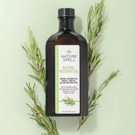 Nature Spell Hair Grwoth Oil 150ml Nature Spell Natural Rosemary Oil Essential Jamaican Black Castor
