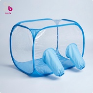 Baosity Still Air Enclosure with Glove Ports Indoor Grow Tent with Arm Holes Portable Still Air Box 