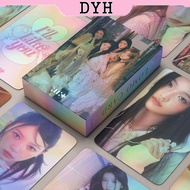 55pcs/box ILLIT Laser Card Photocards ILL LIKE YOU Holographic LOMO Card KPOP Album
