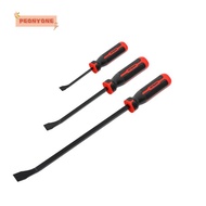 PEONYTWO Long Tire Crowbar, Removal Hand Tools CV-R Tire Replacement Tool, 8/12/18 inch 30° Car Pry 