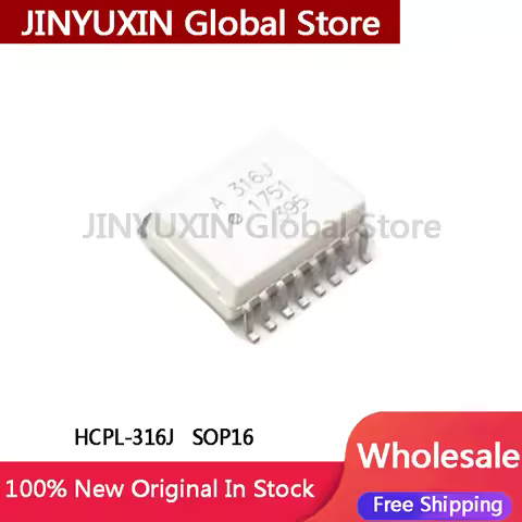 10-50Pcs HCPL-316J A316J 316J SOP-16 IC Chip In Stock Wholesale