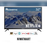 aconatic Smart HD TV รุ่น 32 hs 400 an 32 นิ้วระบบ netflix หลอดภาพประกันศูนย์ 3 ปีสินค้าใหม่ As the Picture One