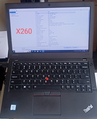 Lenovo ThinkPad X260 Laptop Intel Core i5 6th Gen 8GB Ram 256GB SSD