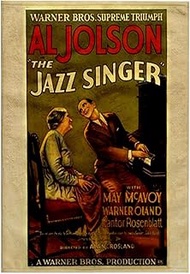 3D Rose image of ad for jazz singer with al Jolson twl_171655_1 Towel, 15" x 22"
