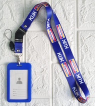 Lanyard Tali Gantungan ID Card INDOMARET KLIK Free Strap Flashdisk/HP