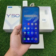 Terlaris HANDPHONE VIVO Y50 8/128GB SECOND SEKEN BEKAS MURAH