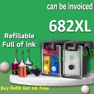 hp 682 ink hp 682xl black hp682 refillable ink cartridge compatible for 1216 2336 2775 2776 2777 277