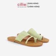 Cillie Anti-Slip Flat Sandals with Soft PU Leather Straps DE20