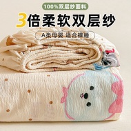 床单双层纱床笠单床垫套保护罩床罩冬季四季通用全包 套Bed Sheet Double Yarn Bed Hat Single Mattress Cover Protective Cover Bed