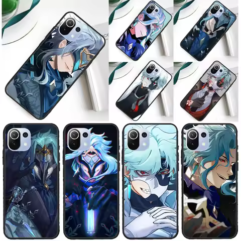 Genshin Impact Dottore Cover For Xiaomi 14 Ultra 13 11T 12T 13T 14T Pro POCO X7 X6 Pro X3 X5 F3 F5 M