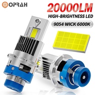 [Ready Stock] 2PCS 75W 2,0000LM D2S D4SLED Headlight Car Headlight Headlight Bulb Plug and Play 6,00