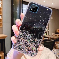 casing realme c11 2021 soft case cute matte elegant gliter cover jelly - hitam